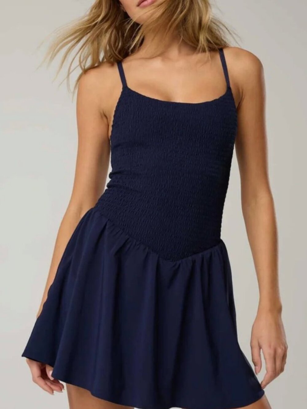 OFFLINE By Aerie Real Me Smocked Flowy Dress - XL